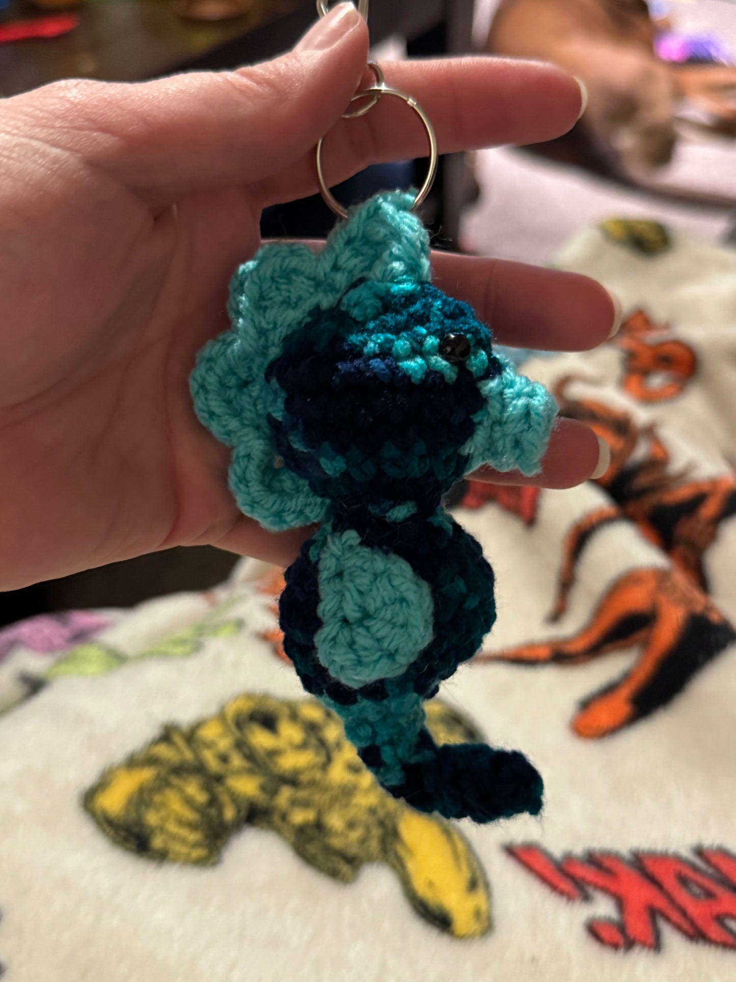 Seahorse Keychain