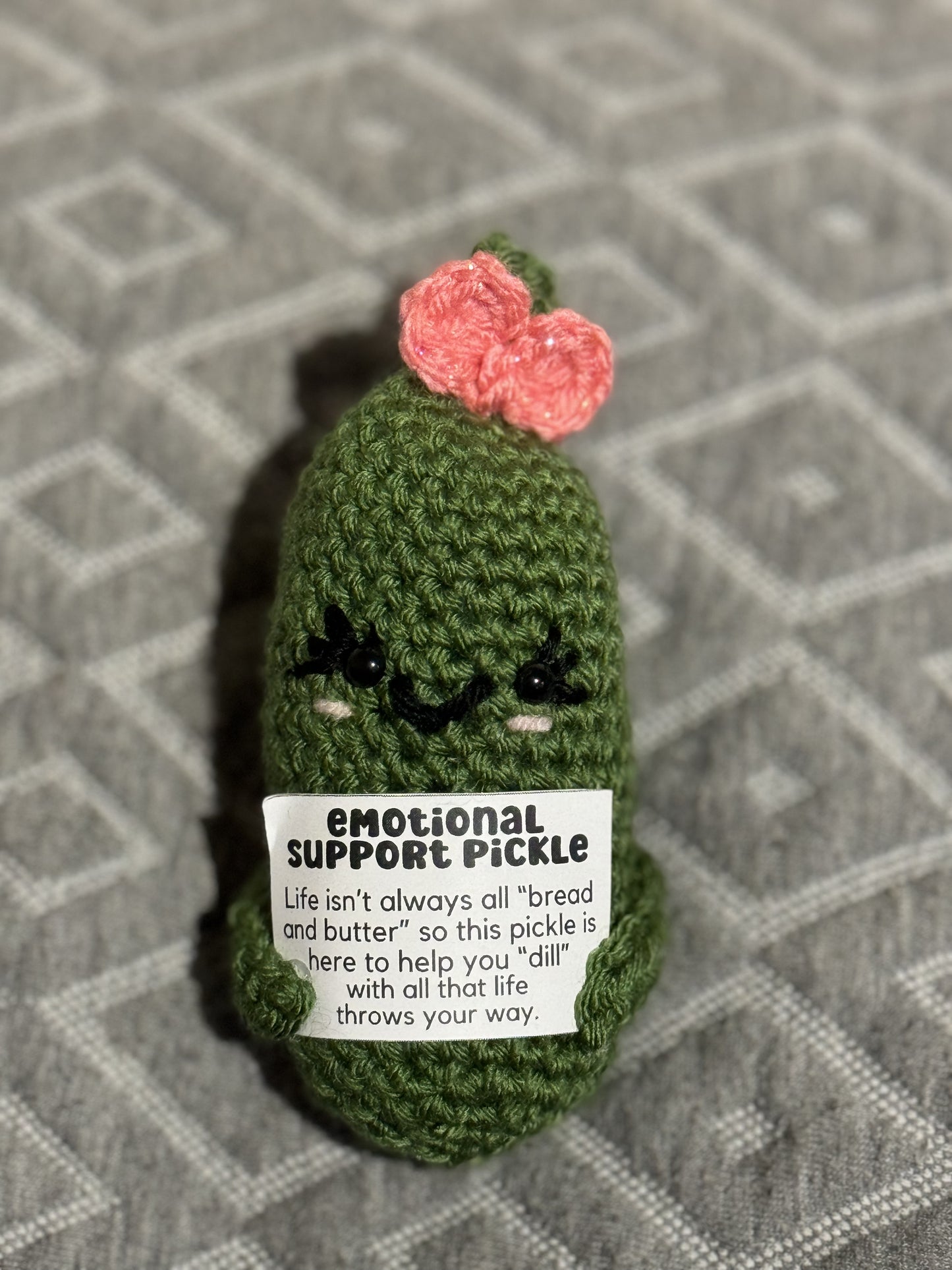 Emotional Support Pickle (Girl)