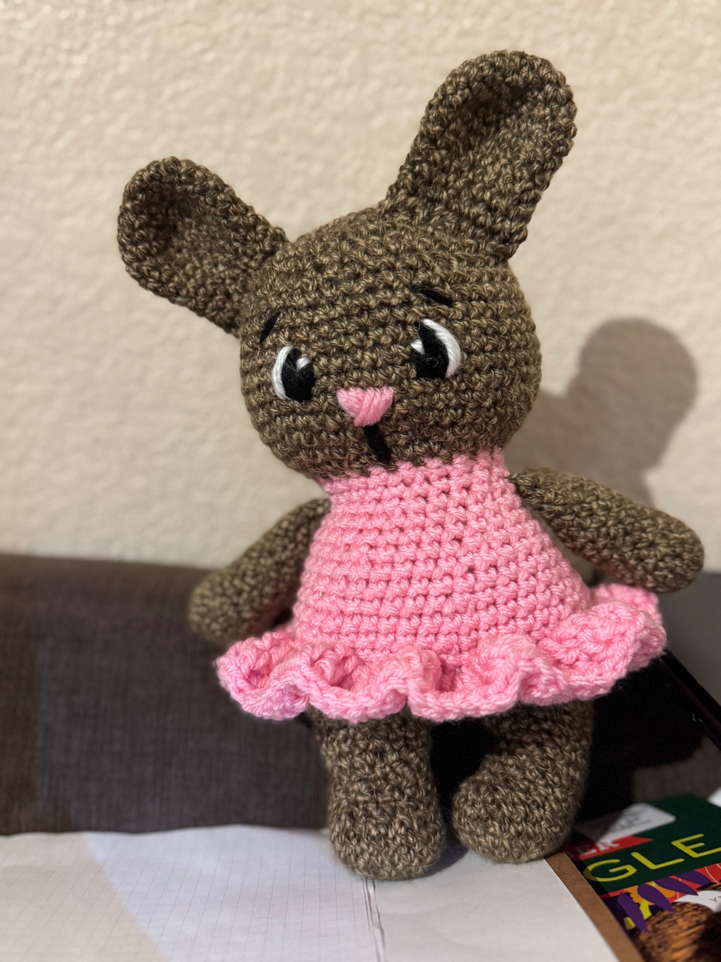 Bunny with cochlear implants