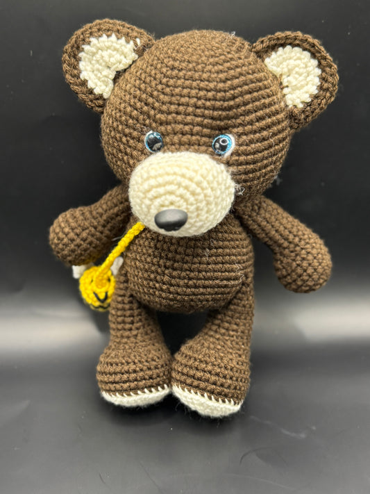 Bear with bee purse
