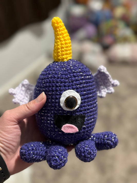 One eyed one horned flying purple people eater