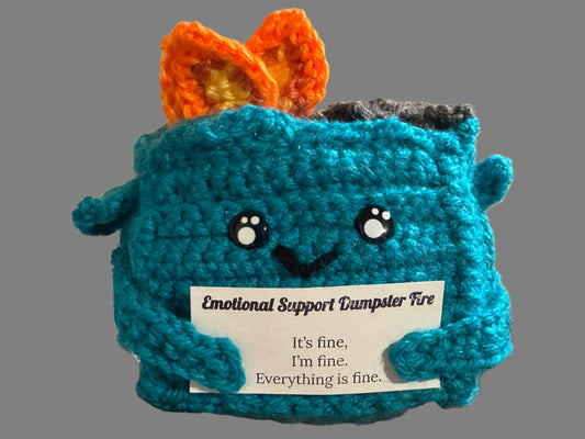 Emotional Support Dumpster Fire