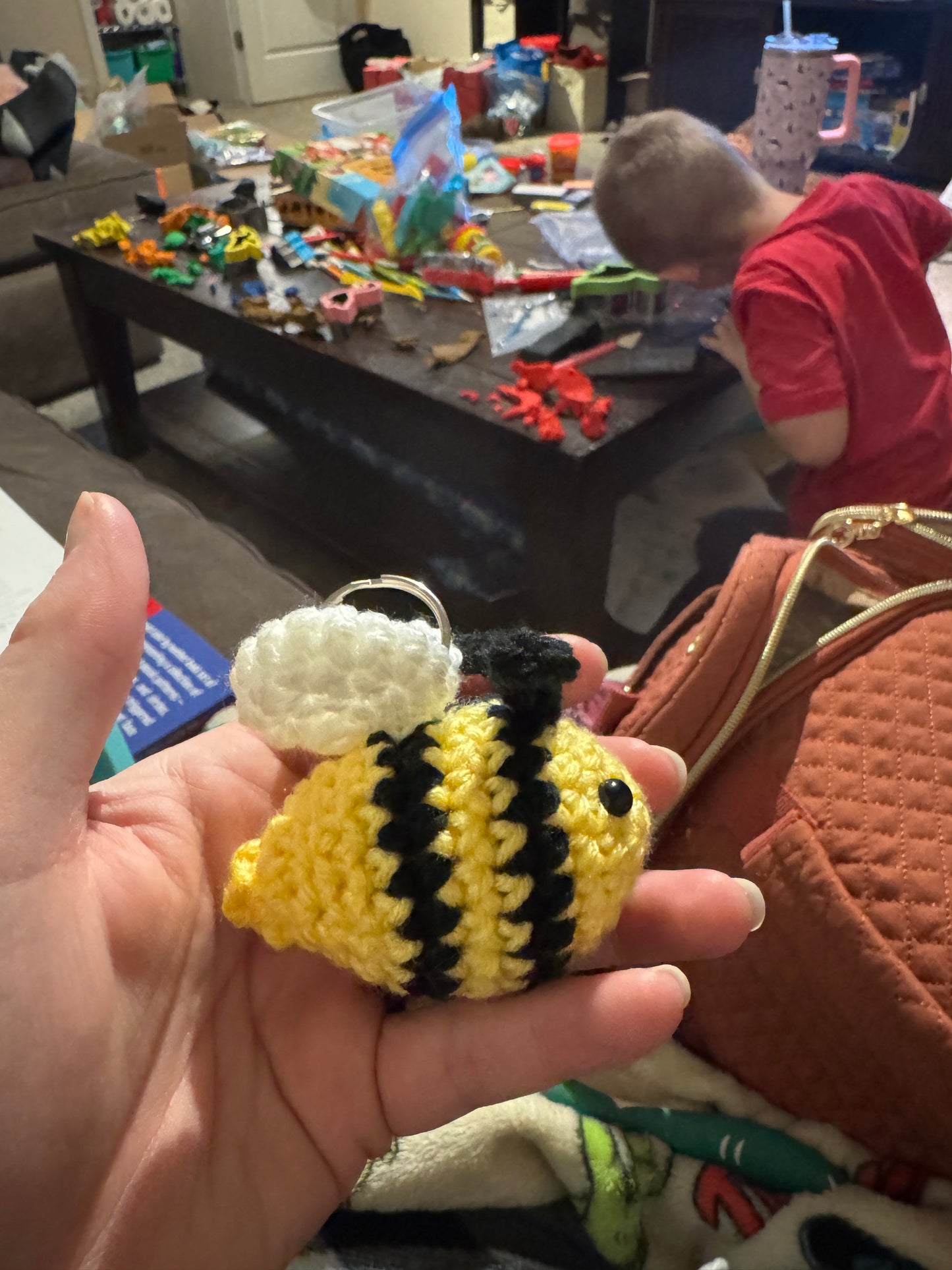 Bumblebee Keychain