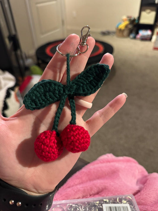Cherry keychain
